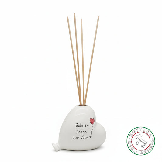 Bomboniera Profumatore Ceramica Personalizzata Solo chi sogna...