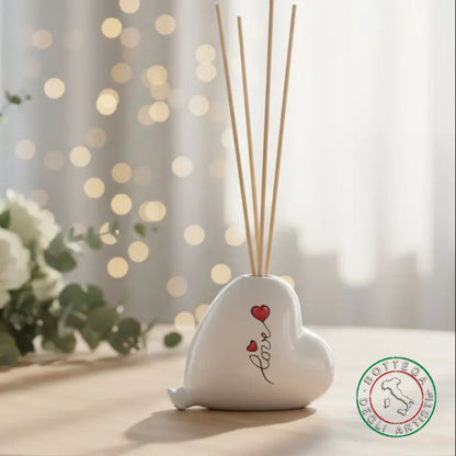 bomboniera profumatore ceramica personalizzata love