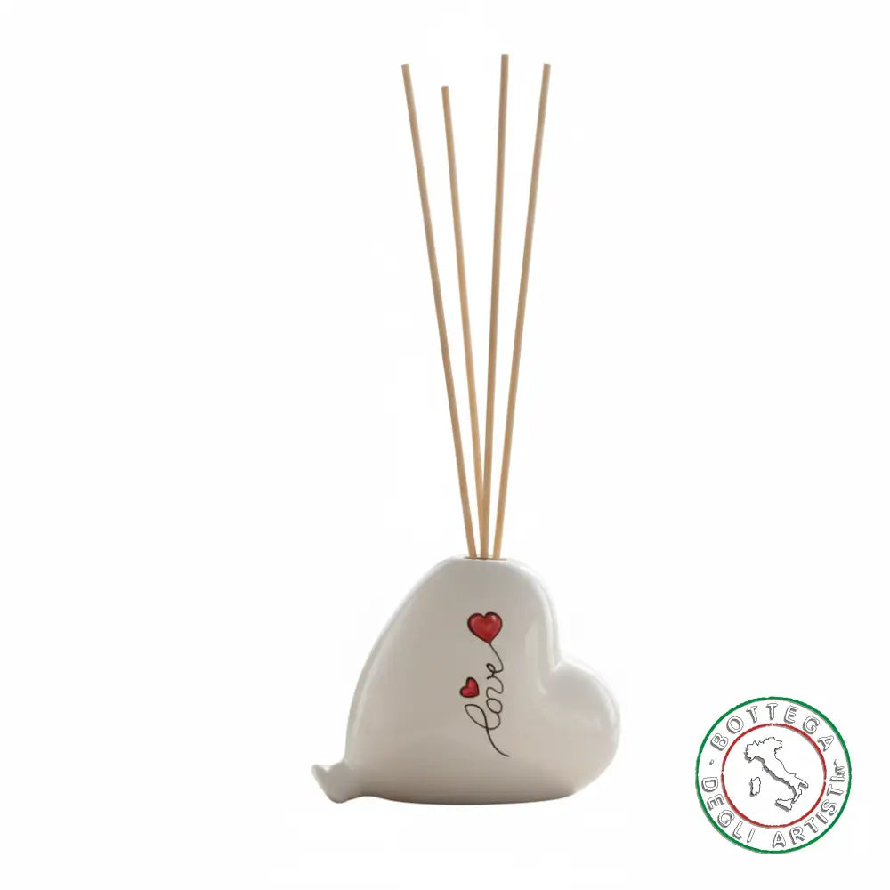 Bomboniera Profumatore Ceramica Personalizzata Love