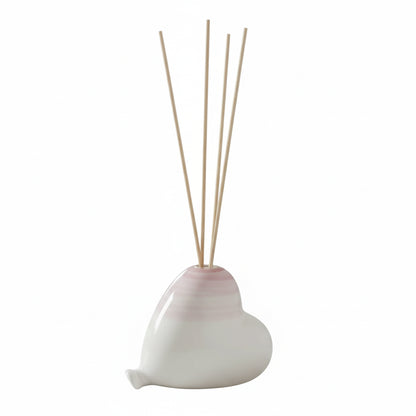 Bomboniera Profumatore Ceramica Personalizzata Pennellata Viola