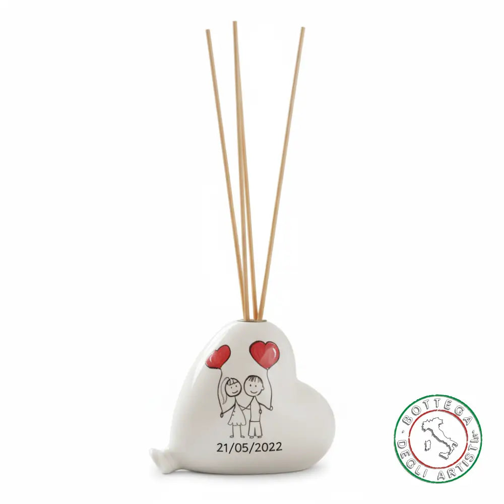 Bomboniera Profumatore Ceramica Personalizzata Pupazzi Bimbi