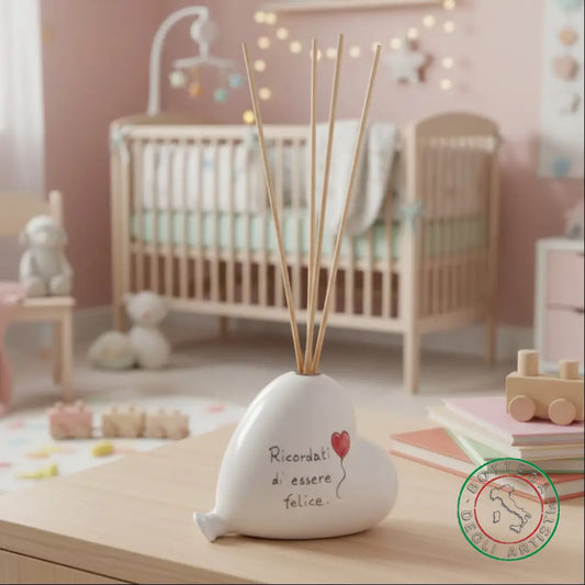 bomboniera profumatore ceramica personalizzata ricordati di essere