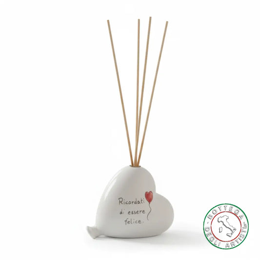 Bomboniera Profumatore Ceramica Personalizzata Ricordati di essere...
