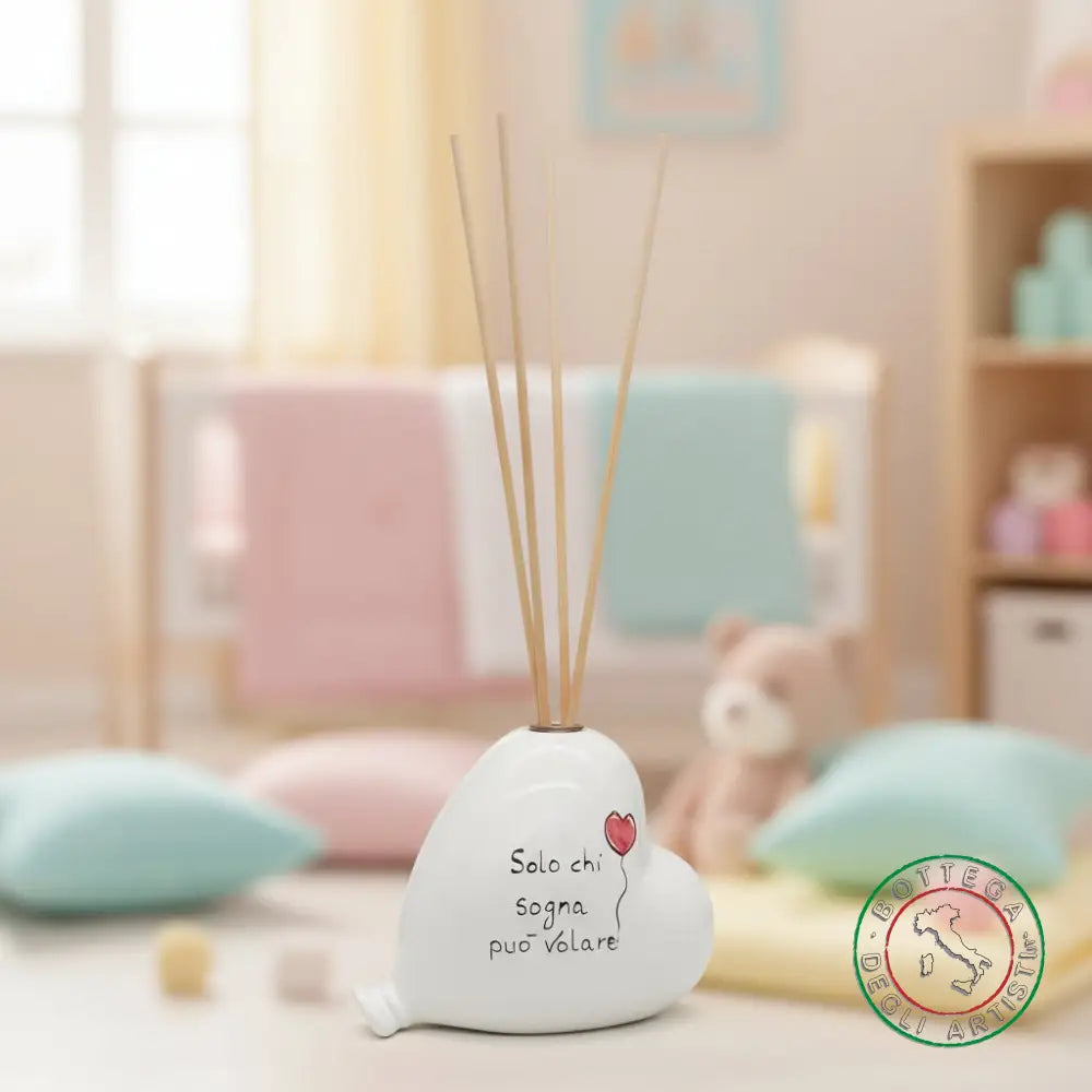 bomboniera profumatore ceramica personalizzata solo chi sogna