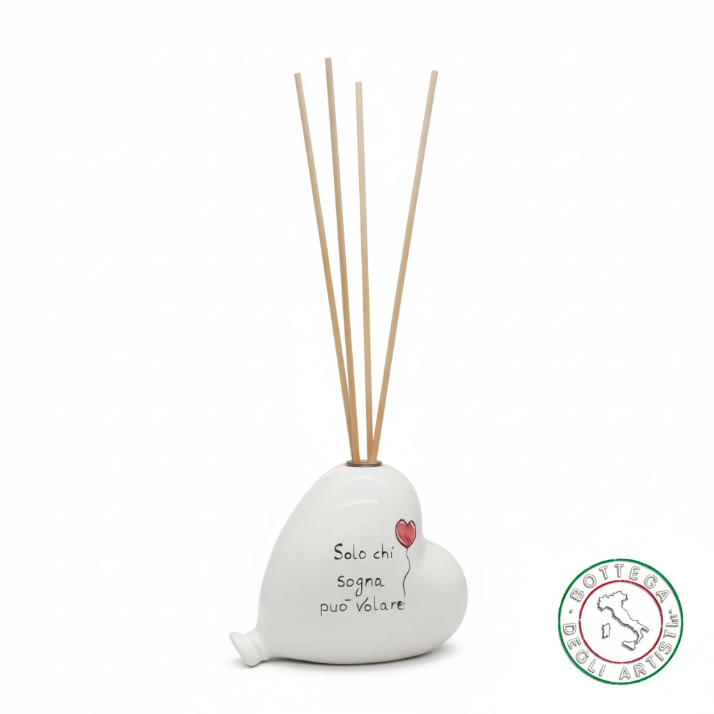Bomboniera Profumatore Ceramica Personalizzata Solo chi sogna...