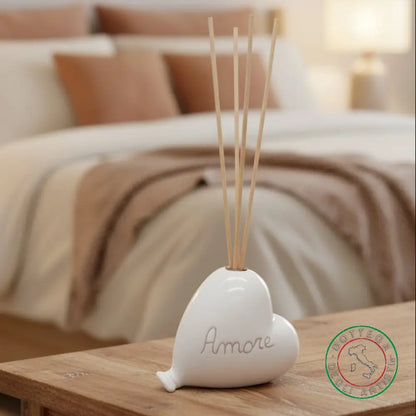 bomboniera profumatore ceramica personalizzata graffito emozioni amore