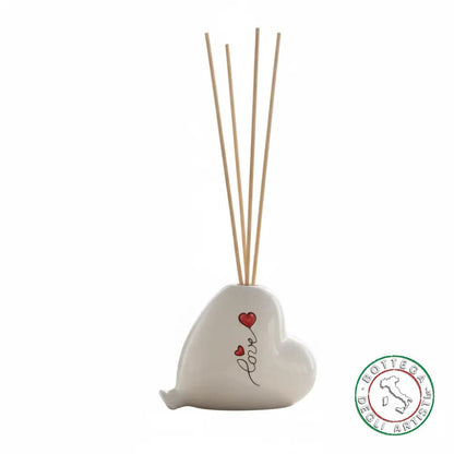 Bomboniera Profumatore Ceramica Personalizzata Love
